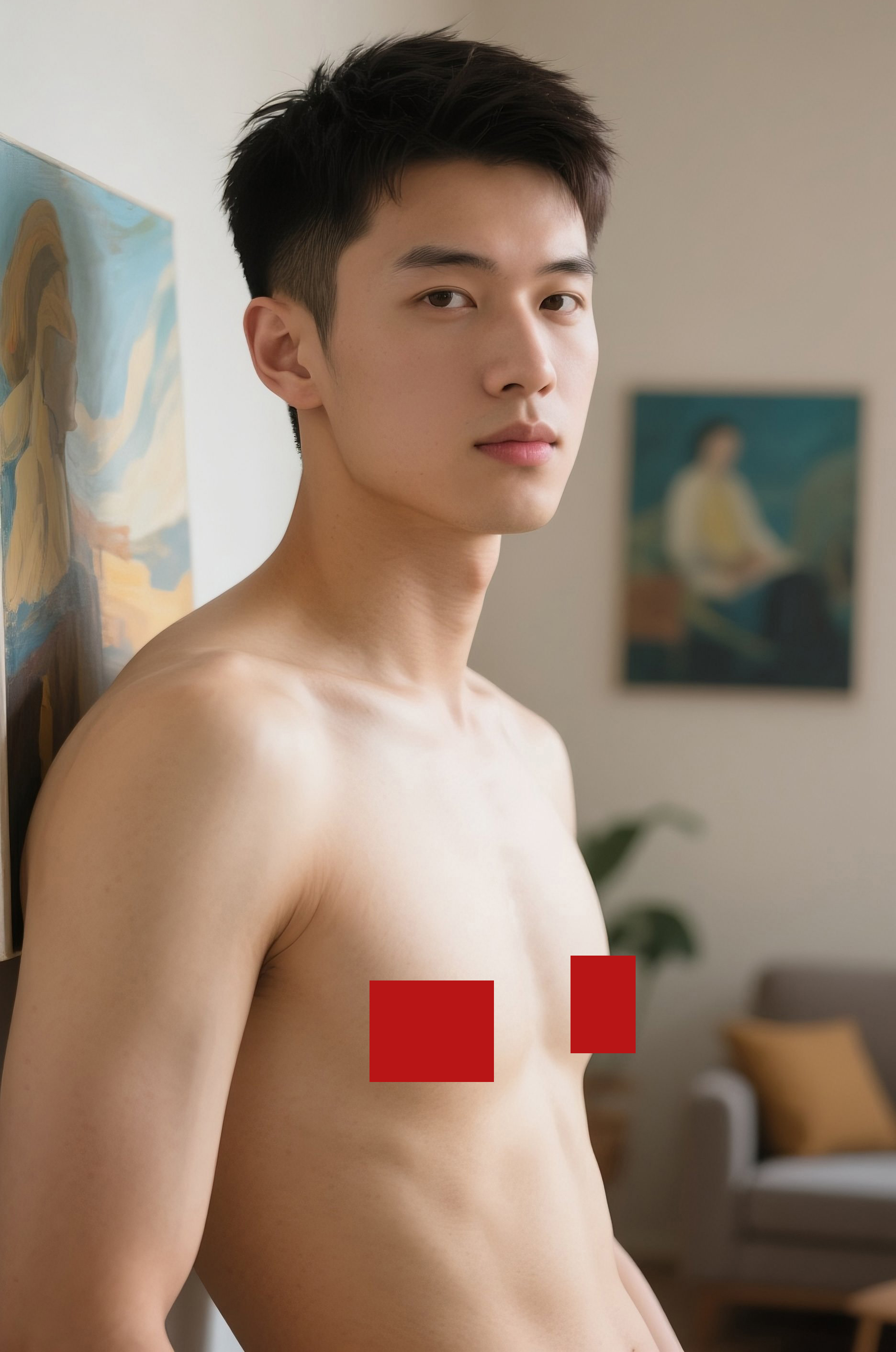 帅哥<王聪>性感生活照套图-52P